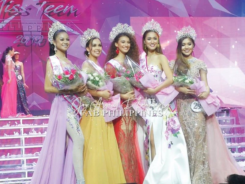 Nicole Borromeo places 2nd runner-up in Miss Teen Philippines