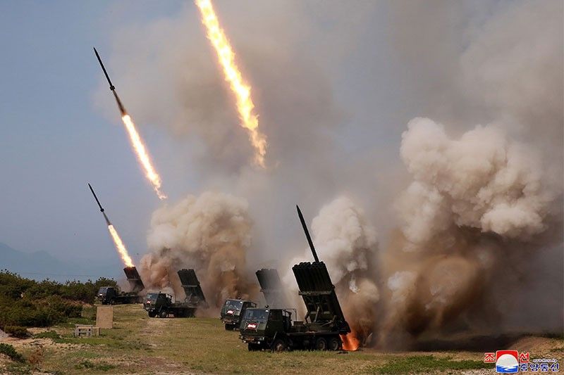 North Korea fires projectiles: South's military