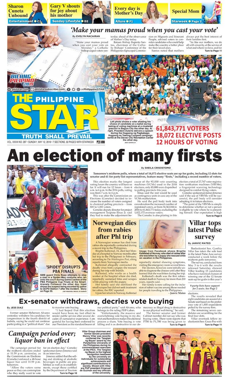 The STAR Cover (May 12, 2019)