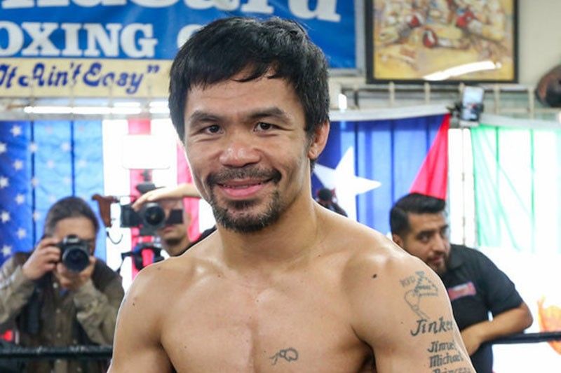 Pacquiao plantsado na ang laban kay Thurman