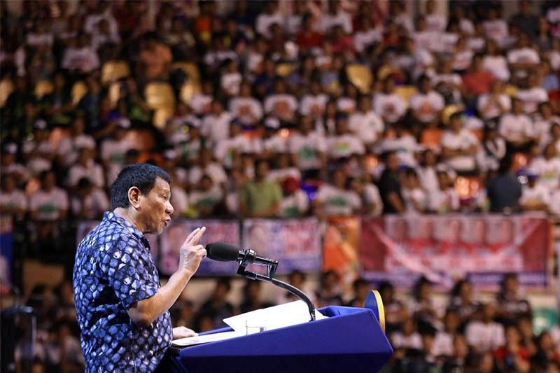 Duterte vouches for conspiracy 'matrix', hints at wiretaps