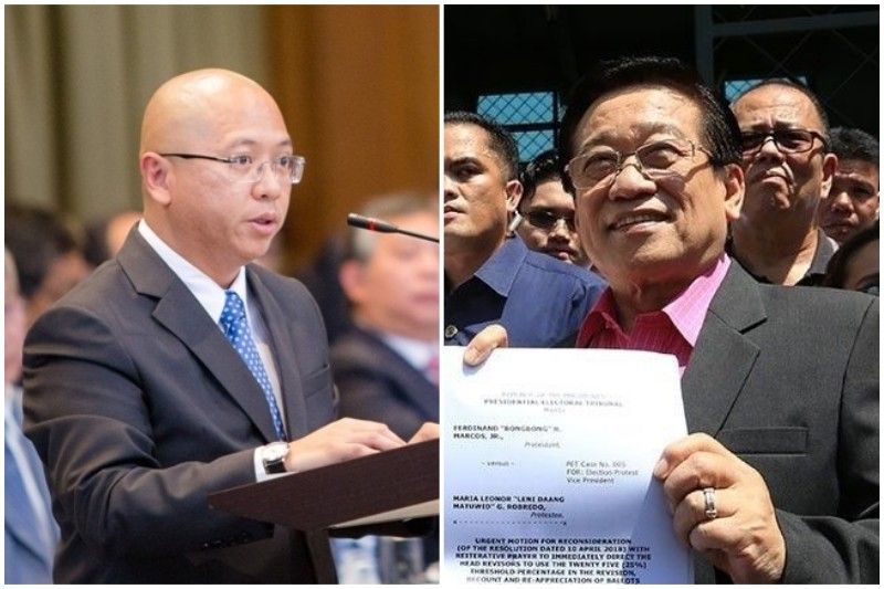 Macalintal, Hilbay tinanggap ang pagkatalo sa Senate race