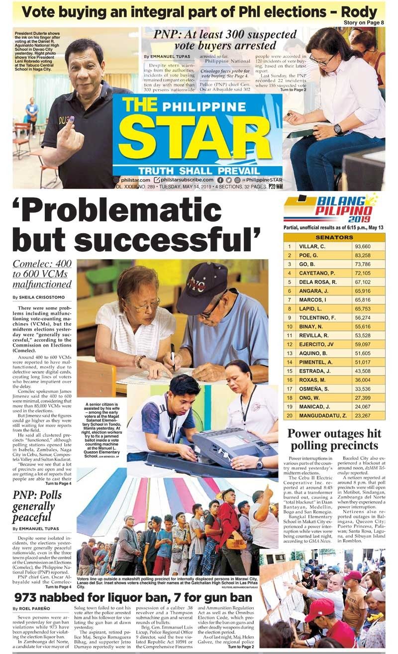 The STAR Cover (May 14, 2019)
