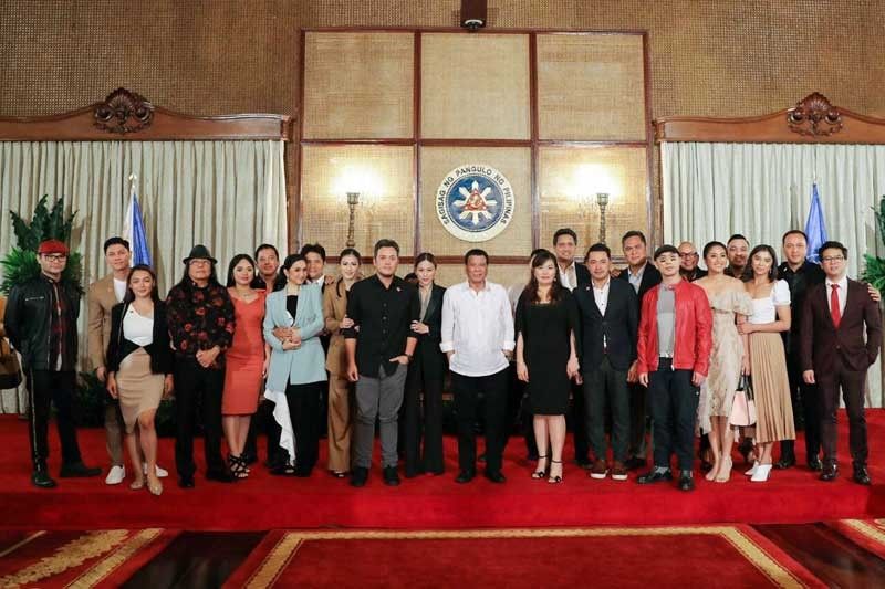 Starry, starry night with Pres. Duterte
