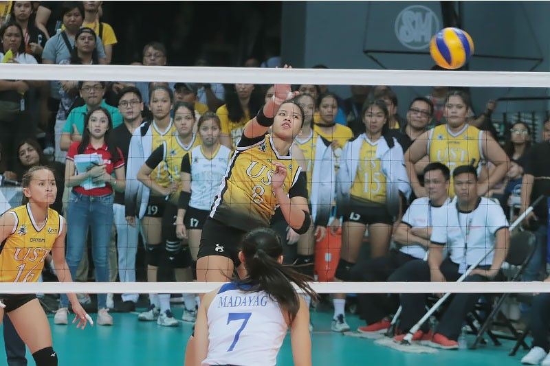 Hurt but unbowed: UST's Eya Laure shows grit, heart in Game 2 loss