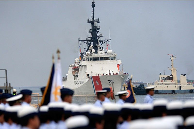 US coast guard cutter in Manila for first visit in 7 years