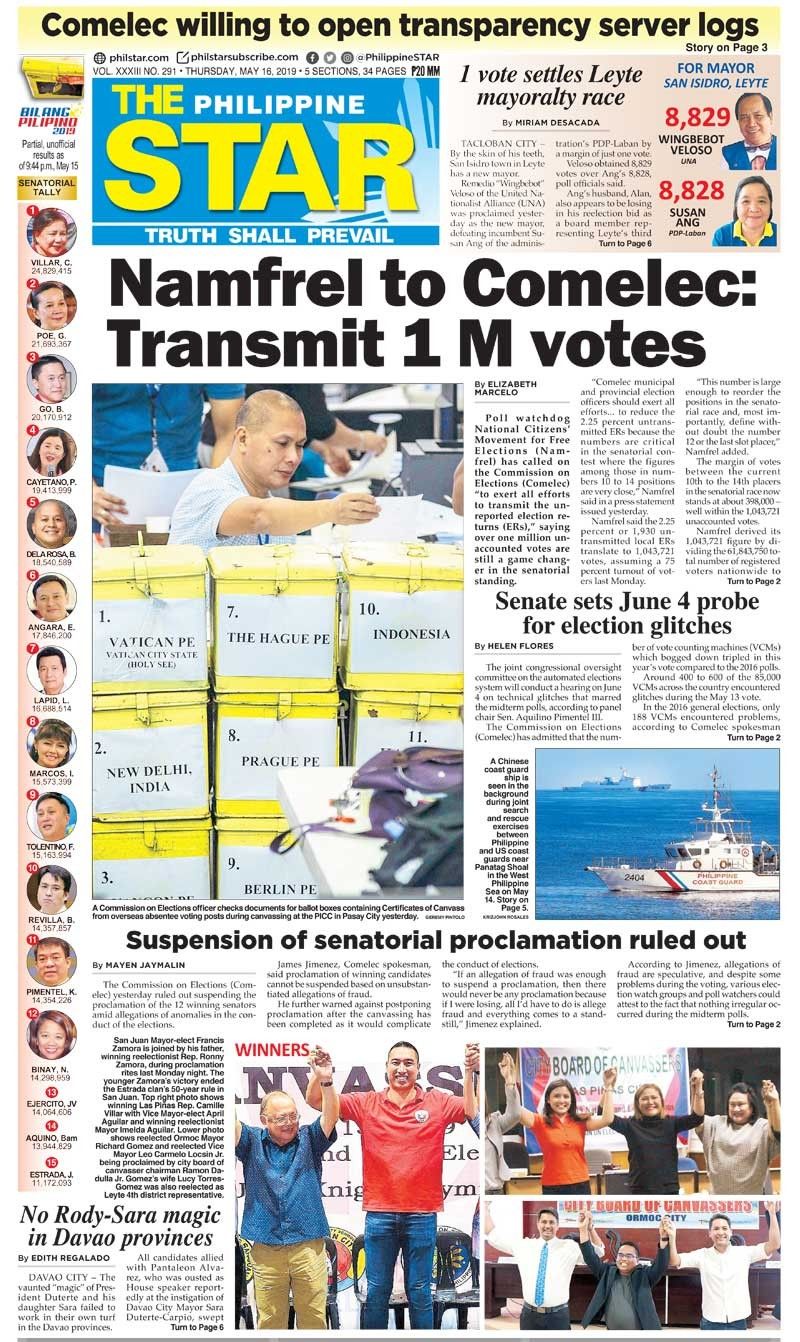 The STAR Cover (May 16, 2019)