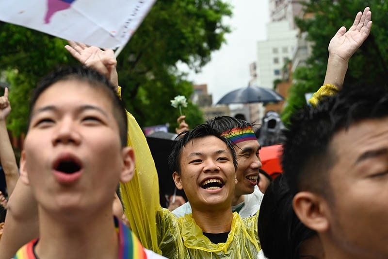 Taiwan's parliament approves same-sex marriages in first for Asia