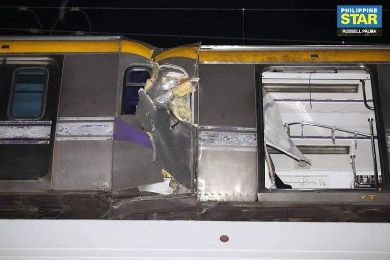34 hurt as LRT-2 trains collide
