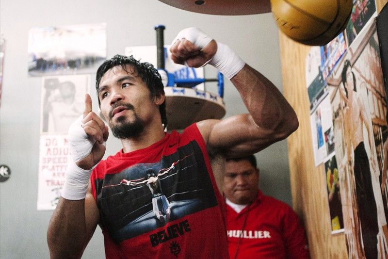 Pacquiao, Thurman face to face