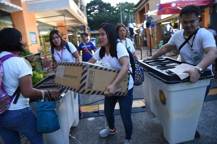 Voting machines busisiin - Namfrel