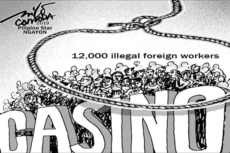 EDITORYAL - Lambatin ang illegal foreign workers