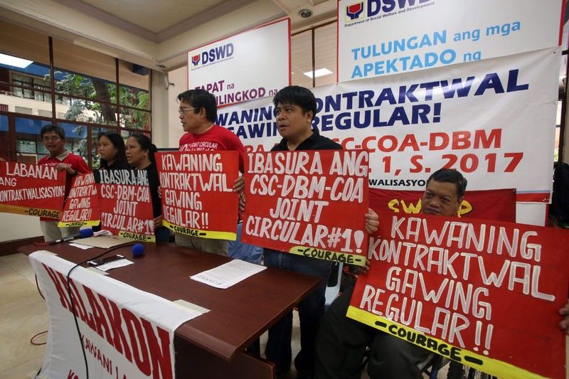Workers, labor groups see end of �endo�