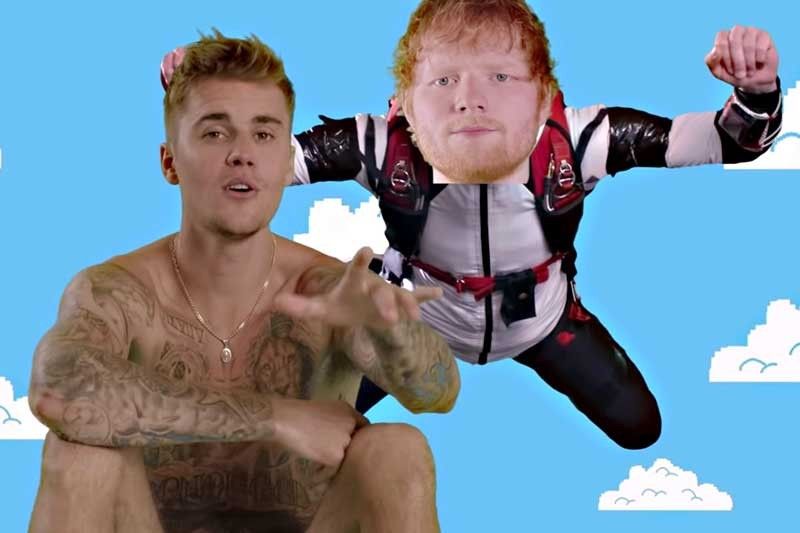 Sheeran & Bieber in powerhouse collab