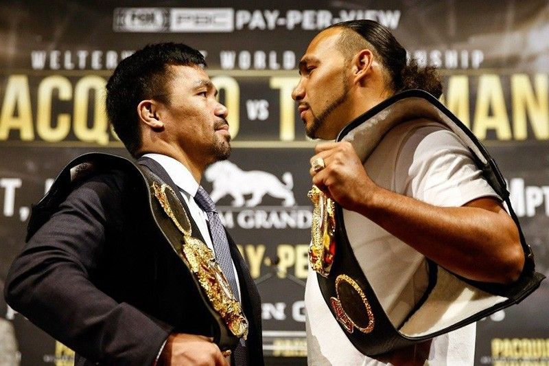 Pacquiao tuturuan si Thurman