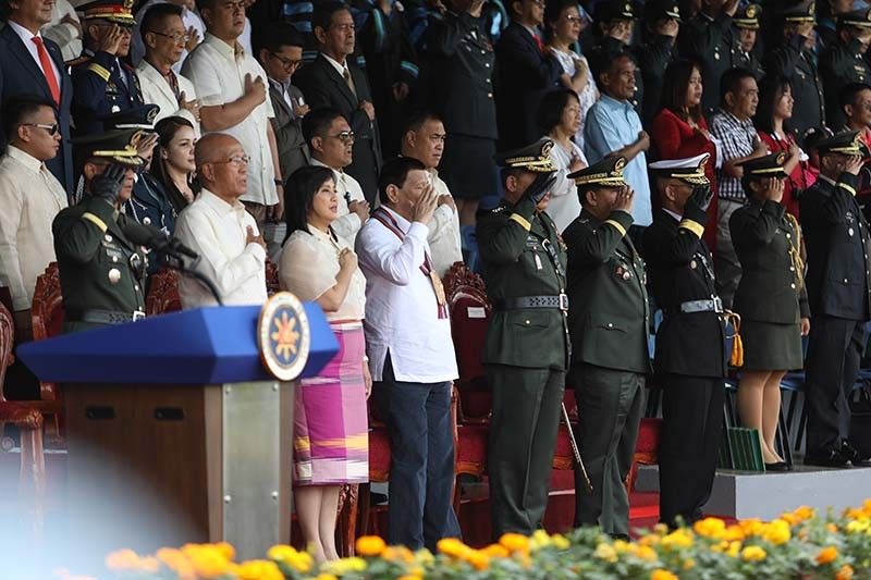 Duterte to PMA grads: Be humble, be good soldiers