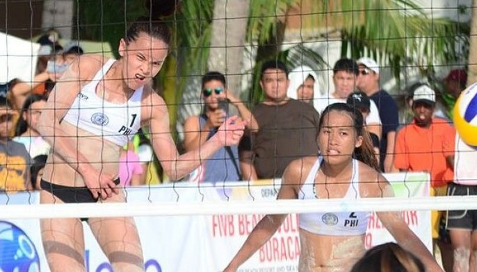 After impressive stint, Rondina, Pons bow out of FIVB Beach Volleyball Boracay Open