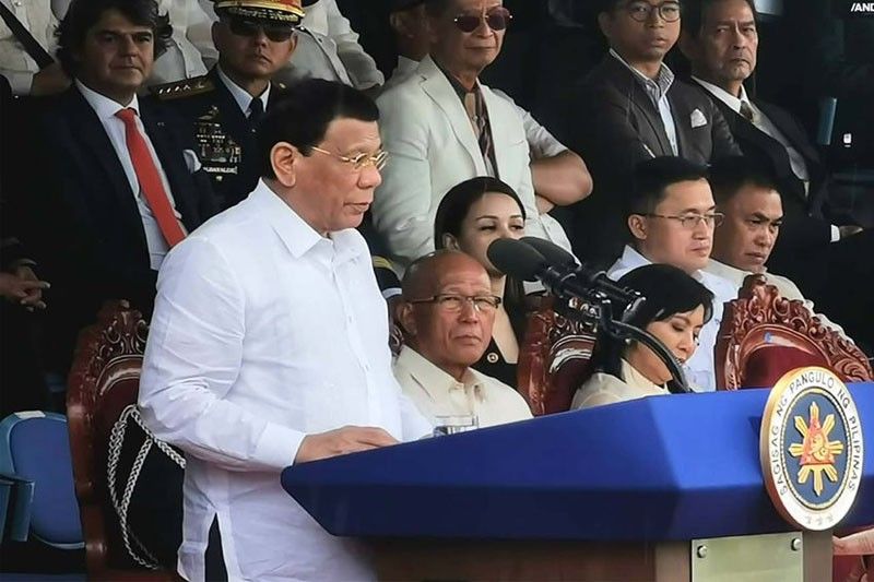 Palace explains tardiness: 'Sleepy' Duterte 'struggled to be awake' for PMA graduation