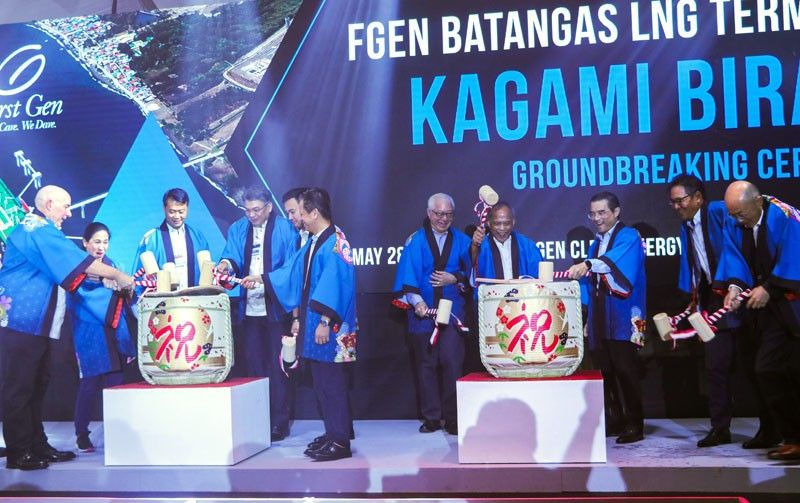 First Gen breaks ground for Batangas LNG terminal