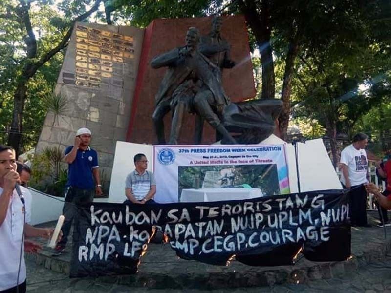 NUJP lauds Cagayan de Oro press for unity vs red-tagging