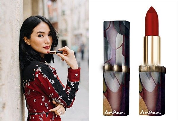 Art in beauty: Heart Evangelista designs lipstick collection for LâOreal Â 