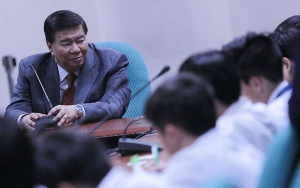 No signature on reso, but Drilon voices support for Sotto as Senate president