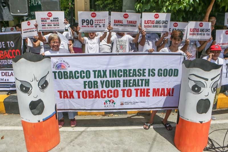 Tobacco tax bill ipapasa na sa MalacaÃ±ang