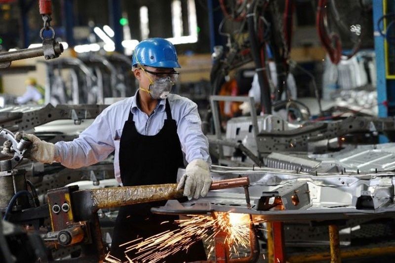 Factories churn out lower output in April