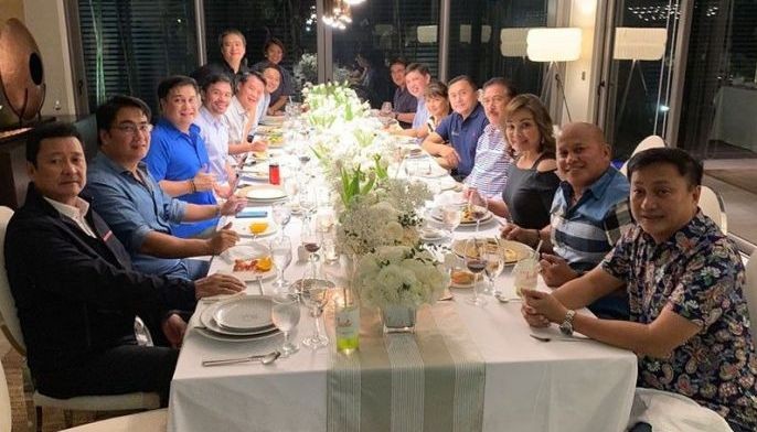 Incumbent, incoming senators gather for 'welcome dinner'