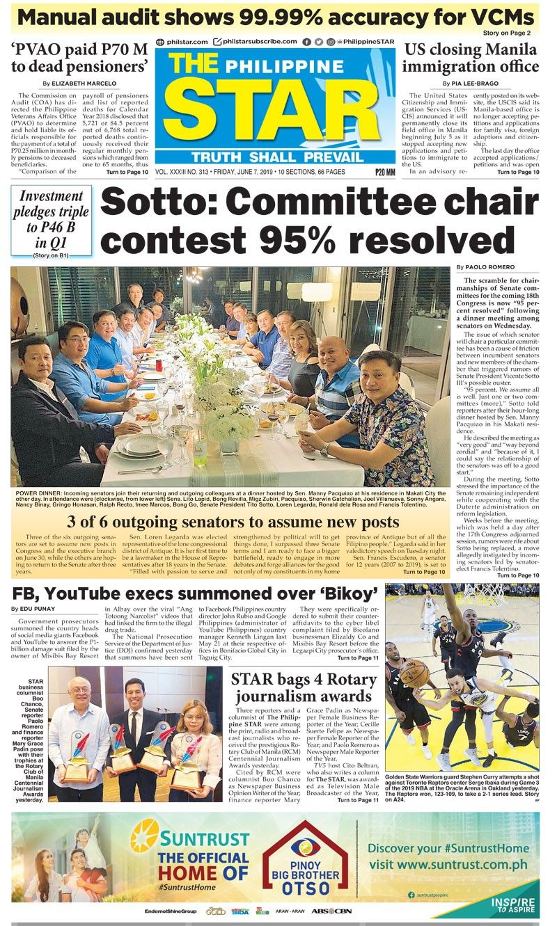 The STAR Cover (June 7, 2019)