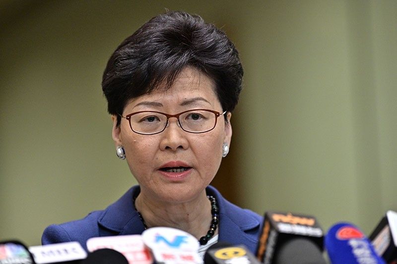 Hong Kong leader refuses to scrap extradition bill despite rally
