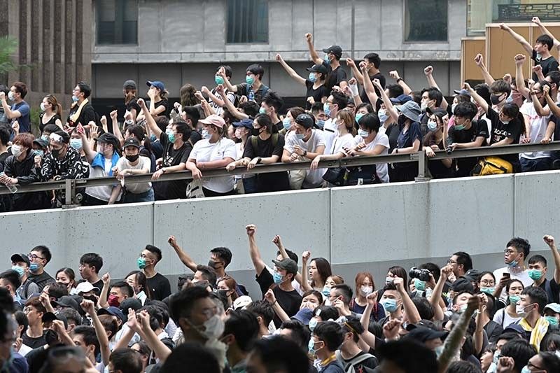 Protest against China extradition bill paralyzes Hong Kong