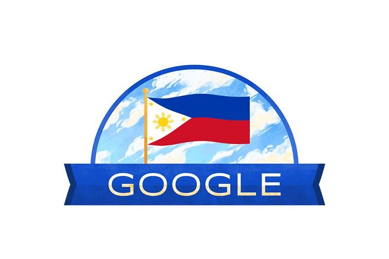 Philippine flag greets Google users on Independence Day