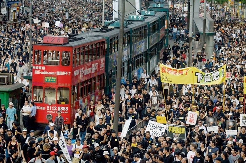 Pinoys in HK cautioned over mass protests