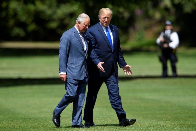 Trump harpooned for â��Prince of Whalesâ�� gaffe