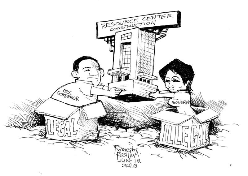 EDITORIAL - Legal showdown