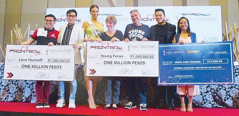 P1 million donation for Young Focus Philippines, Love Yourself