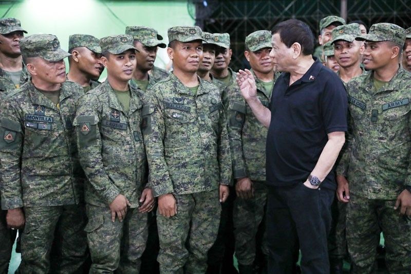 Duterte upbeat on defeating insurgency