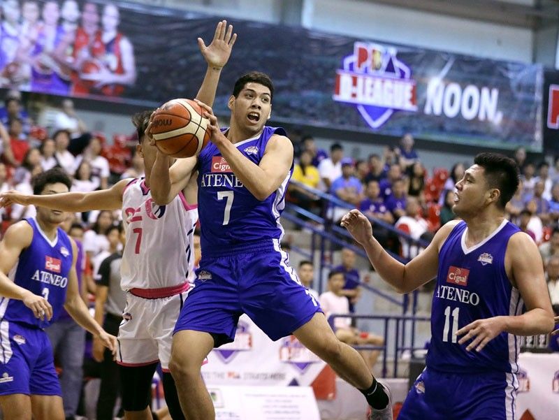 Blue Eagles bounce back for 2-1 lead