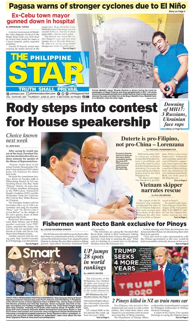 The STAR Cover (June 20, 2019)