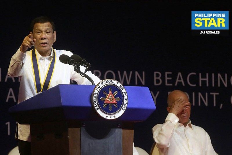 Duterte: I am not afraid of China