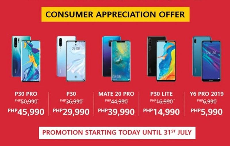 Promo alert: Huawei offers special deals in appreciation of Filipino consumers!