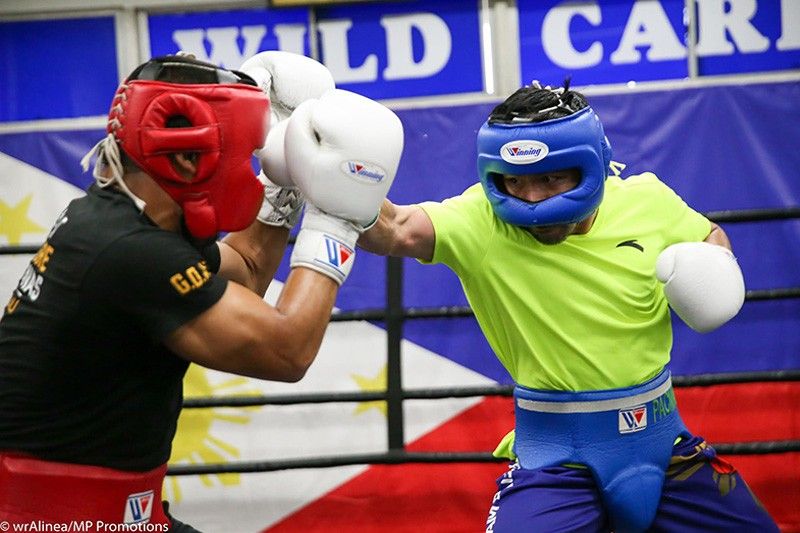 Patindi nang patindi ang training ni Manny