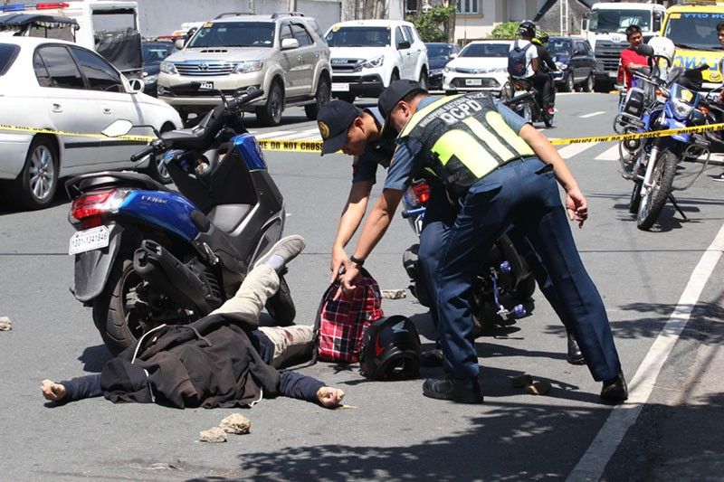 Quezon City ambush: Pulis todas sa tandem