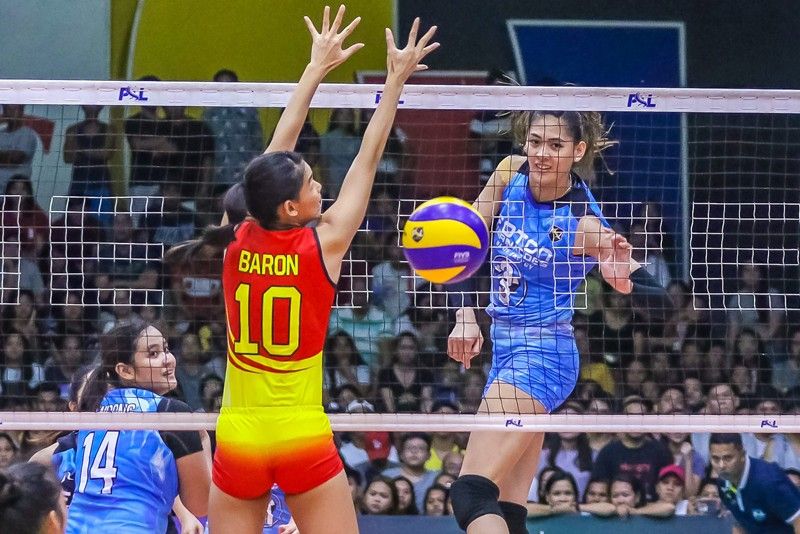 PLDT survives five-setter; F2 stays on top