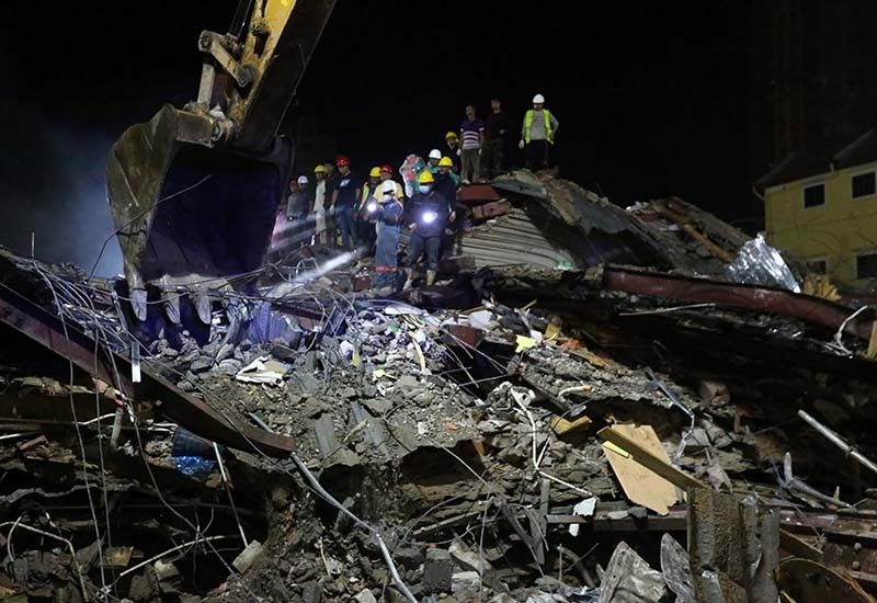Death toll in Cambodia building collapse jumps to 17