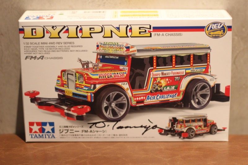 Tamiya endears to Filipino 4WD fans with jeepney model
