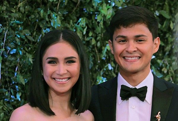 Sarah Geronimo supports Matteo Guidicelli's scout ranger training