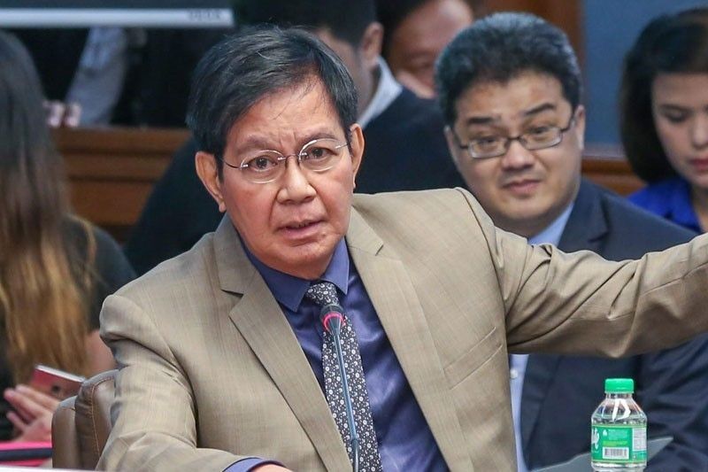 Lacson itinangging 'pumupustura para sa 2022' nang mag-ingay kaugnay ng Recto Bank