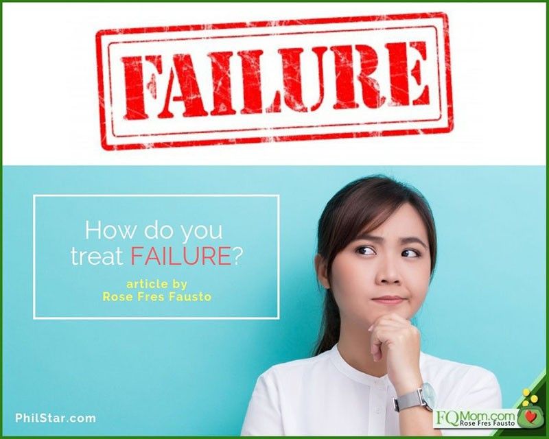 How do you treat failure?